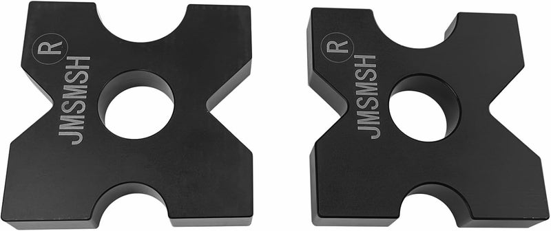 JMSMSH H-Frame Arbor 1"X5"X5" Set,Steel Shop Press Bed Plates Parallels, Press Plates Parallels Arbor Set - Image 3